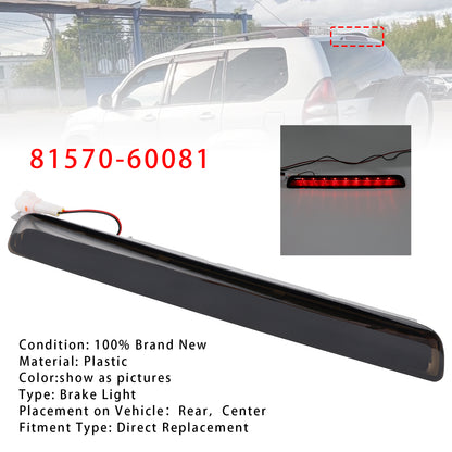 Rear Center Stop Brake Lamp For Toyota Prado LC120 FJ120 TRJ120 GX470 2003-2009