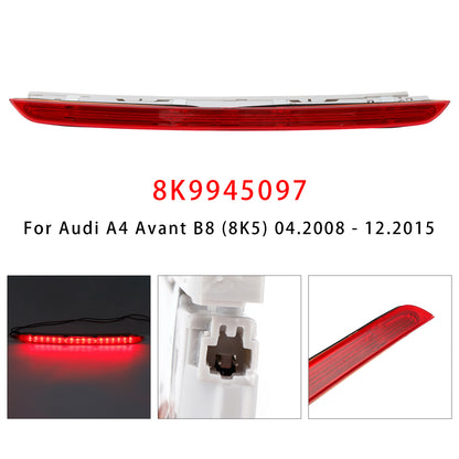 Rear Brake Light Third Stop Lamp Light 8K9945097 For Audi A4 RS4 B8 Avant Red