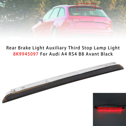 Rear Brake Light Third Stop Lamp Light 8K9945097 For Audi A4 RS4 B8 Avant Black