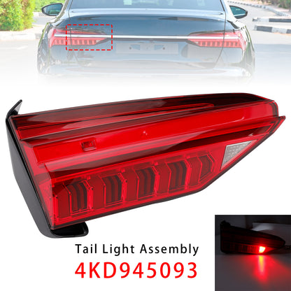 Left LED Inner Tail Light Assembly 4KD945093 For Audi A6 C8 2019-2023