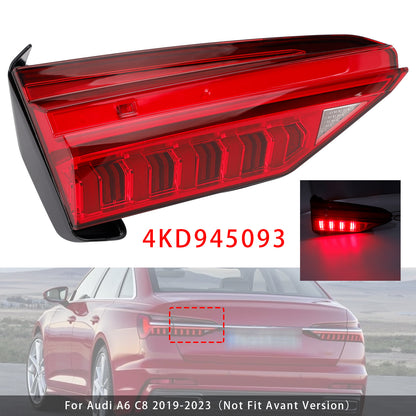Left LED Inner Tail Light Assembly 4KD945093 For Audi A6 C8 2019-2023