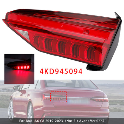 Right LED Inner Tail Light Assembly 4KD945094 For Audi A6 C8 2019-2023