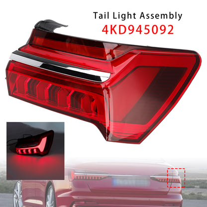 Right LED Outer Tail Light Assembly 4KD945092 For Audi A6 C8 2019-2023
