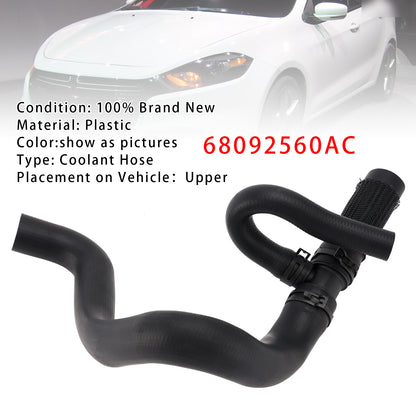 Upper Radiator Coolant Hose 68092560AC For Dodge Dart 2012-2016