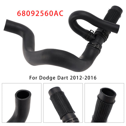 Upper Radiator Coolant Hose 68092560AC For Dodge Dart 2012-2016