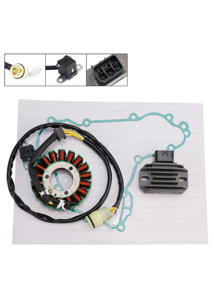 Stator & Regulator w/Gasket For Kawasaki KFX450R KFX 450R KSF450B 2008-2014