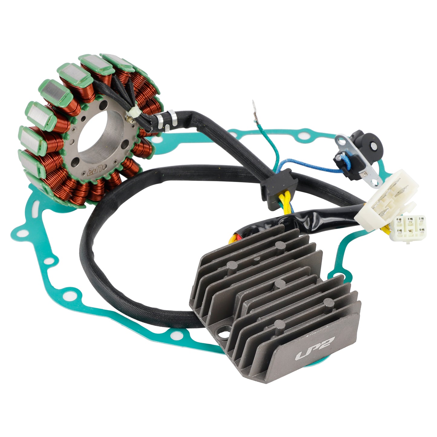 Magneto Stator & Regulator Rectifier w/Gasket For Polaris Phoenix 200 2005-2026