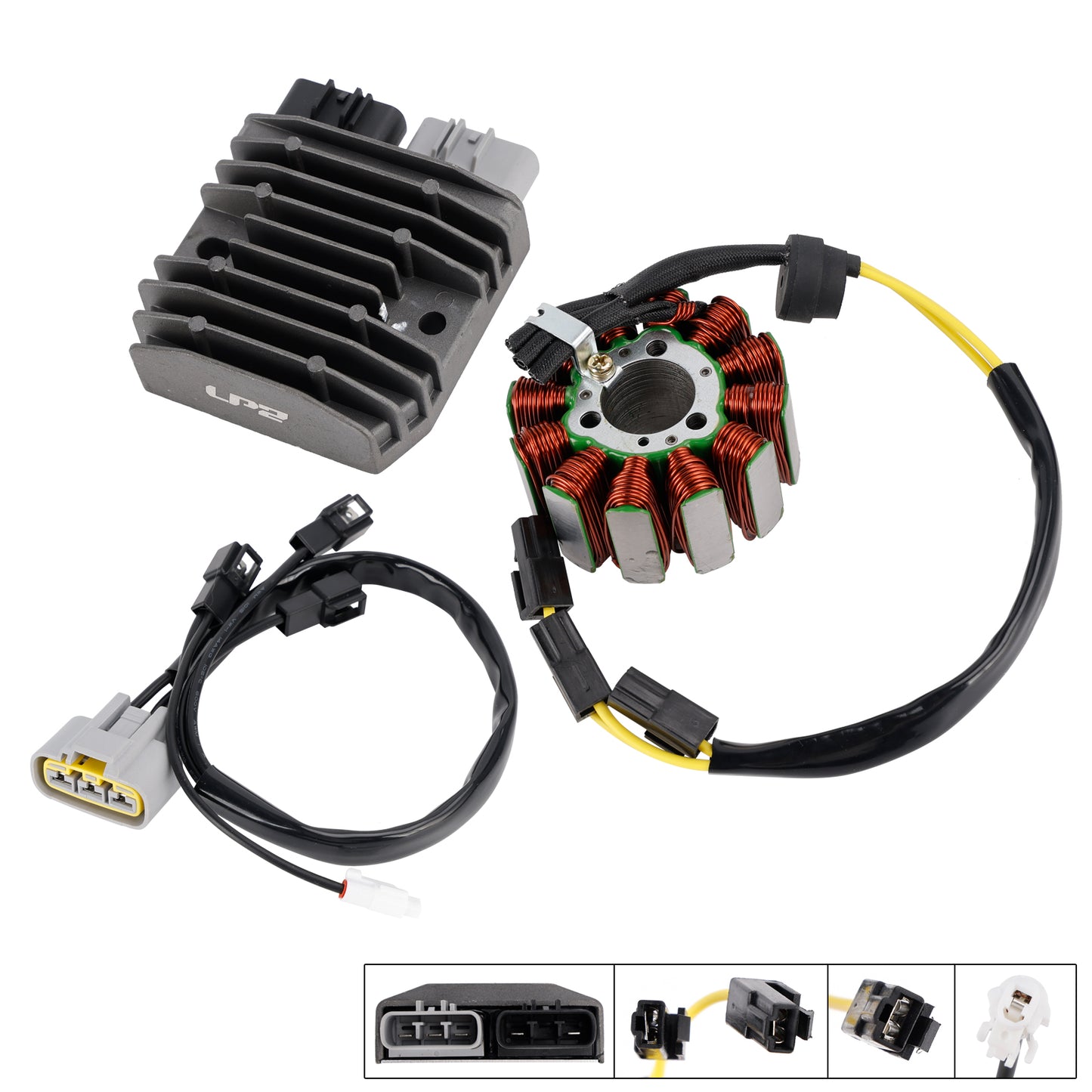 Stator & Regulator w/Gasket For Kawasaki Ninja ZX10R ZX-10R ZX1000C 2004-2005
