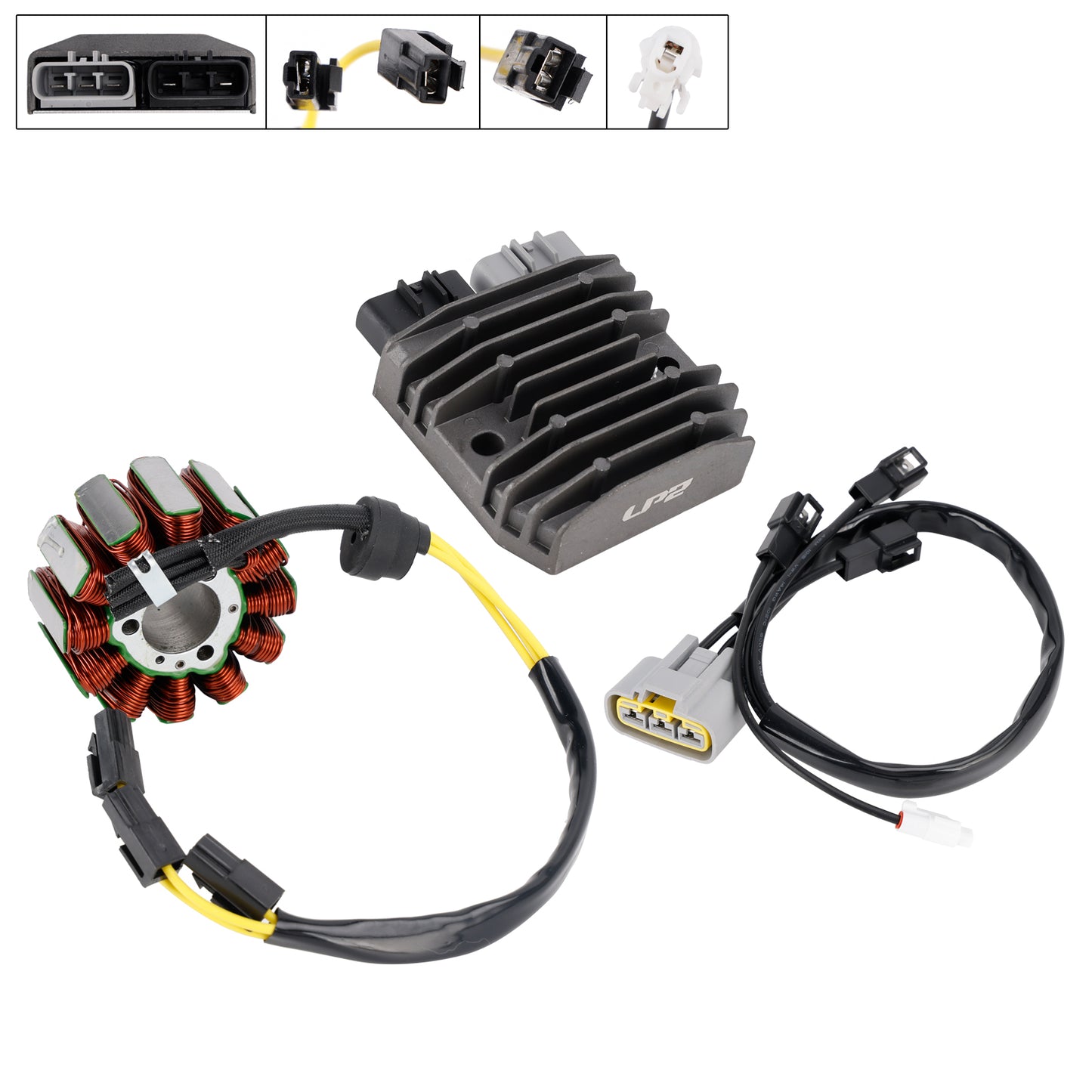 Stator & Regulator w/Gasket For Kawasaki Ninja ZX10R ZX-10R ZX1000C 2004-2005