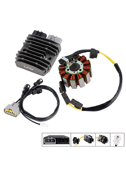 Stator & Regulator w/Gasket For Kawasaki Ninja ZX10R ZX-10R ZX1000C 2004-2005