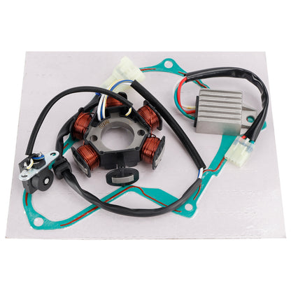 Stator & Regulator with Gasket For Honda TRX90X TRX90EX Sportrax 90 2006-2025
