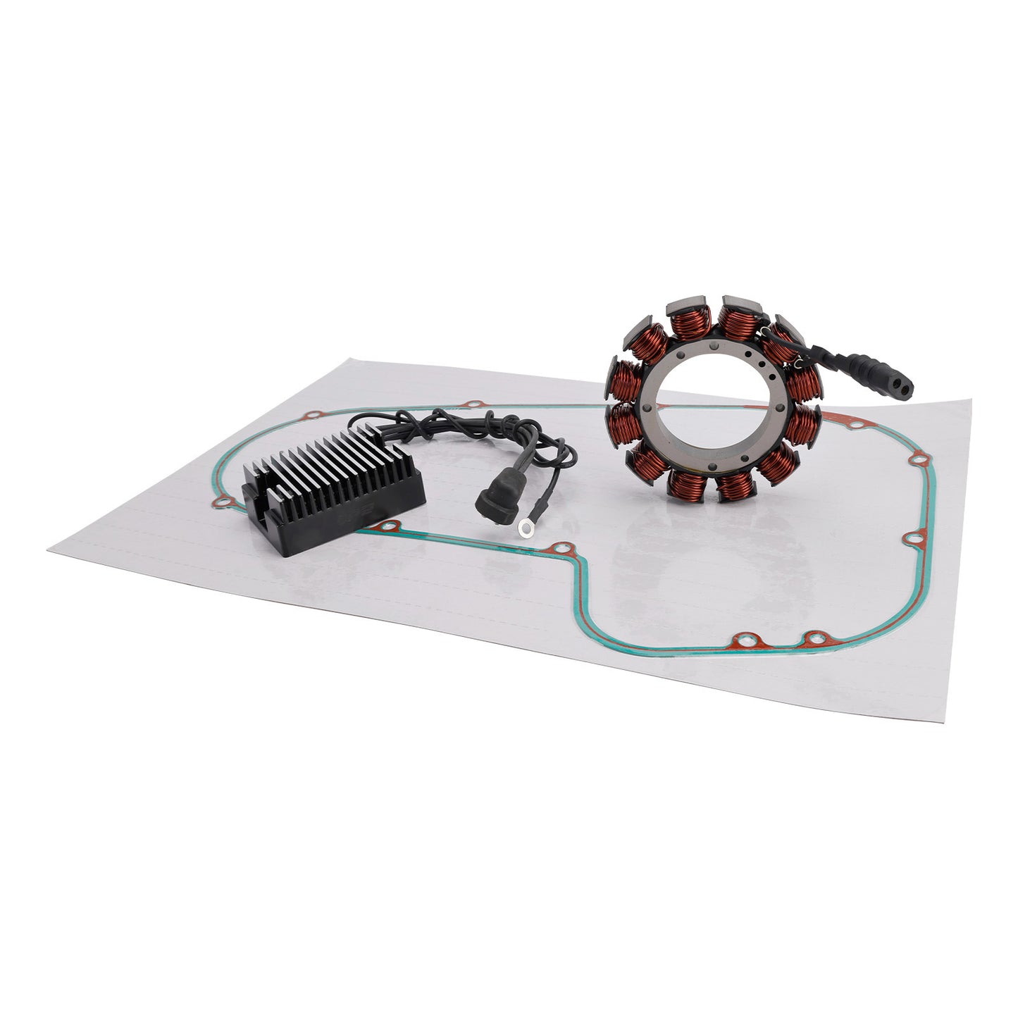 35A Stator Regulator Rectifier Gasket For Big Twin Touring Softail Dyna 1989-93
