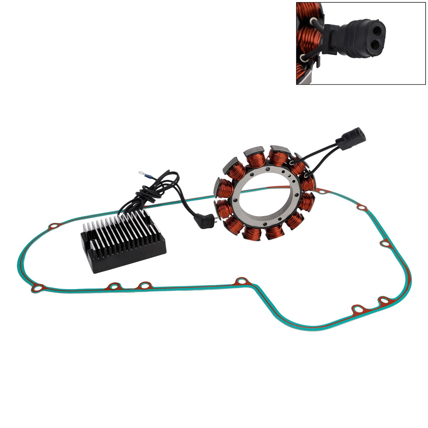 22A Stator Regulator Rectifier Gasket For Big Twin Touring Super Glide 1981-1988