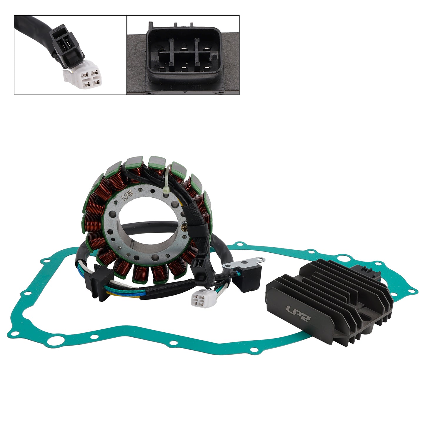 Stator Regulator Gasket For Suzuki Vinson 500 4WD LT-A500F 2002-2007 2006 2005