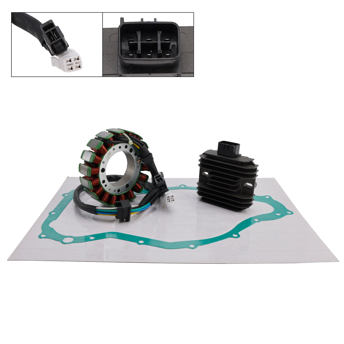 Stator Regulator Gasket For Suzuki Vinson 500 4WD LT-A500F 2002-2007 2006 2005