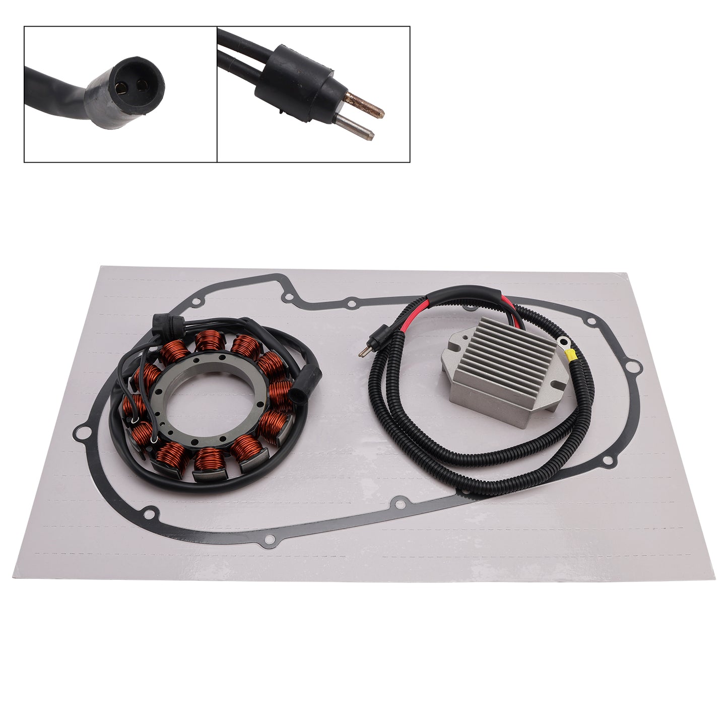 Stator And Regulator Rectifier with Gasket For Buell Blast P3 500 2000-2010