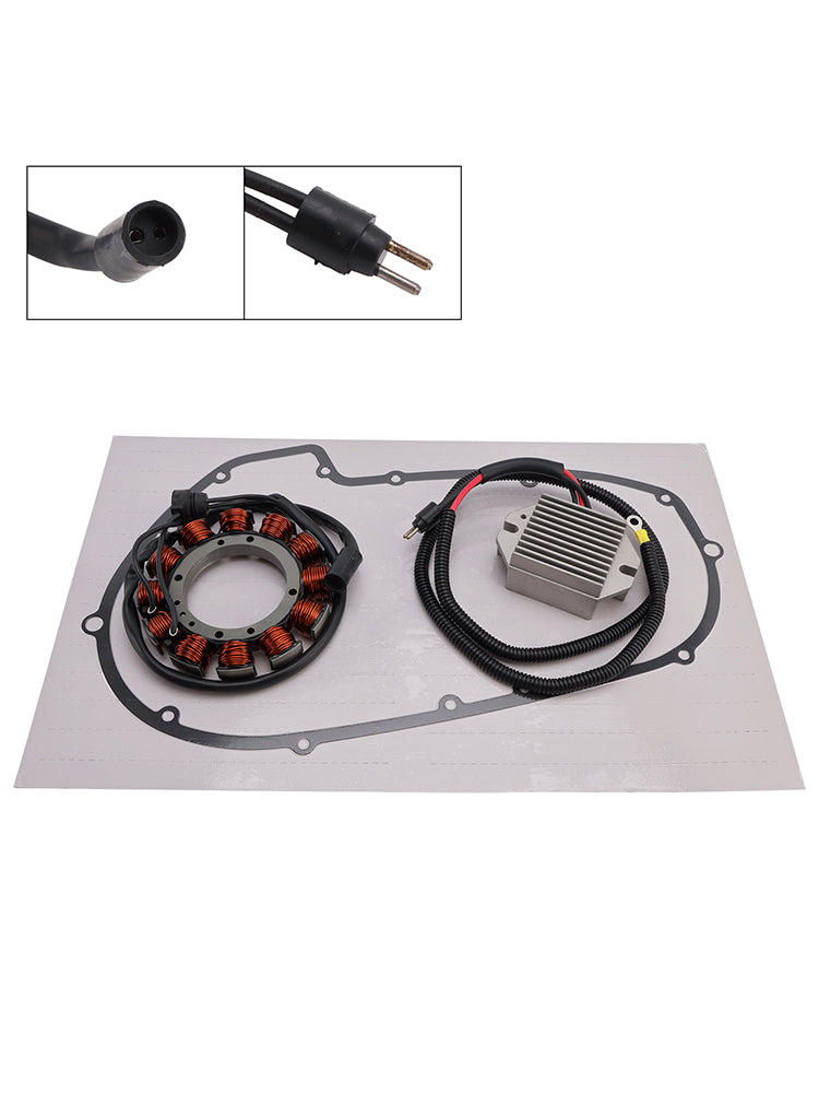 Stator And Regulator Rectifier with Gasket For Buell Blast P3 500 2000-2010