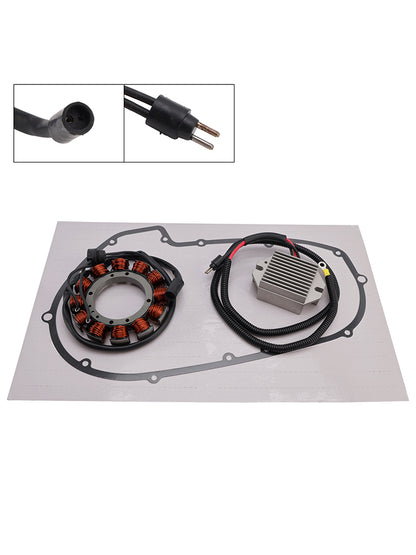 Stator And Regulator Rectifier with Gasket For Buell Blast P3 500 2000-2010