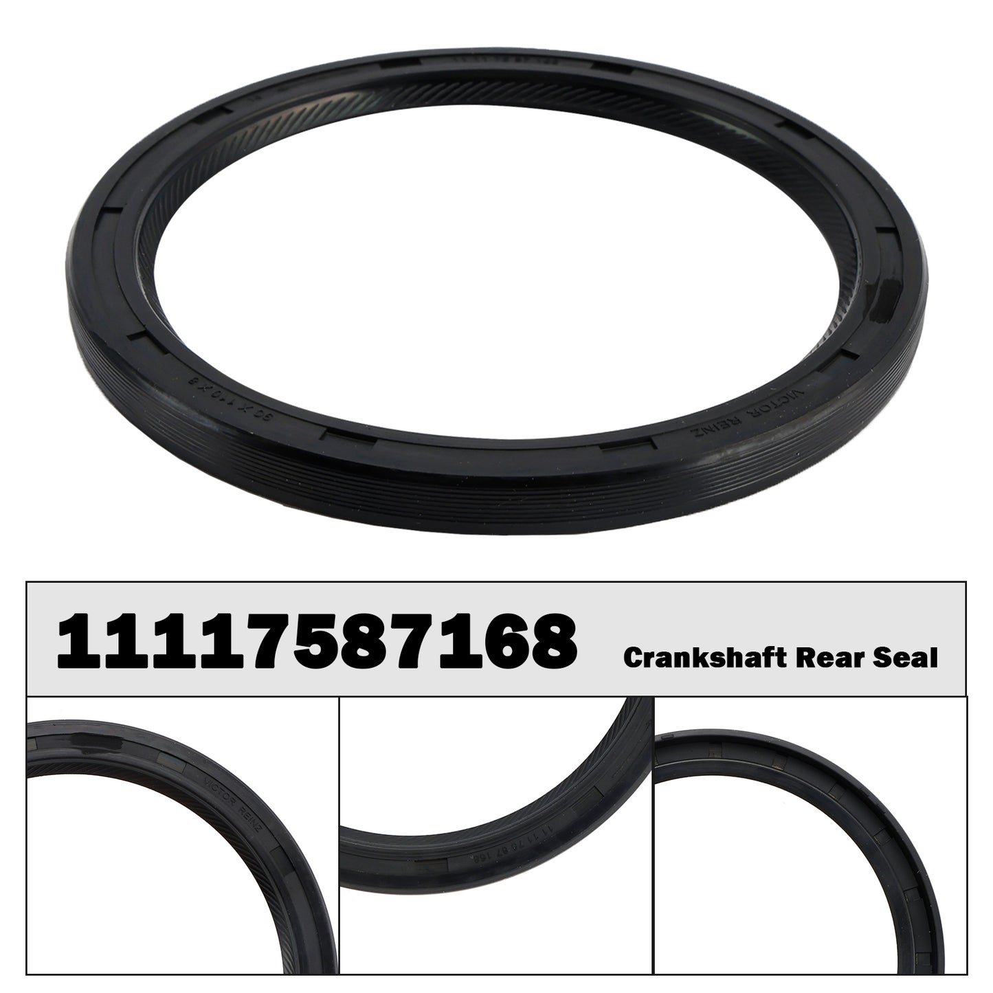 11117587168 Crankshaft Rear Seal for BMW N20 N52 N55 128I 135I 220I 228I