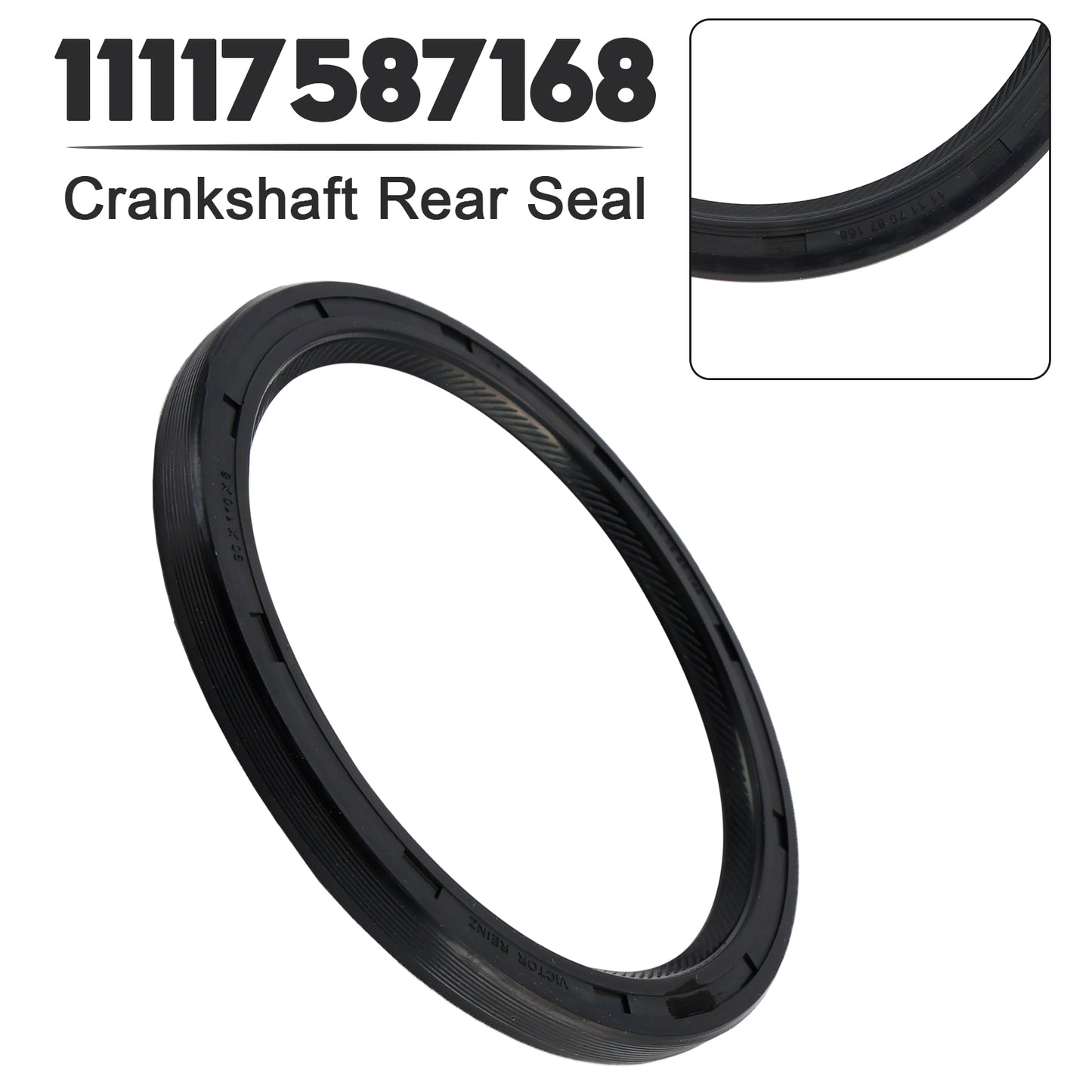 11117587168 Crankshaft Rear Seal for BMW N20 N52 N55 128I 135I 220I 228I