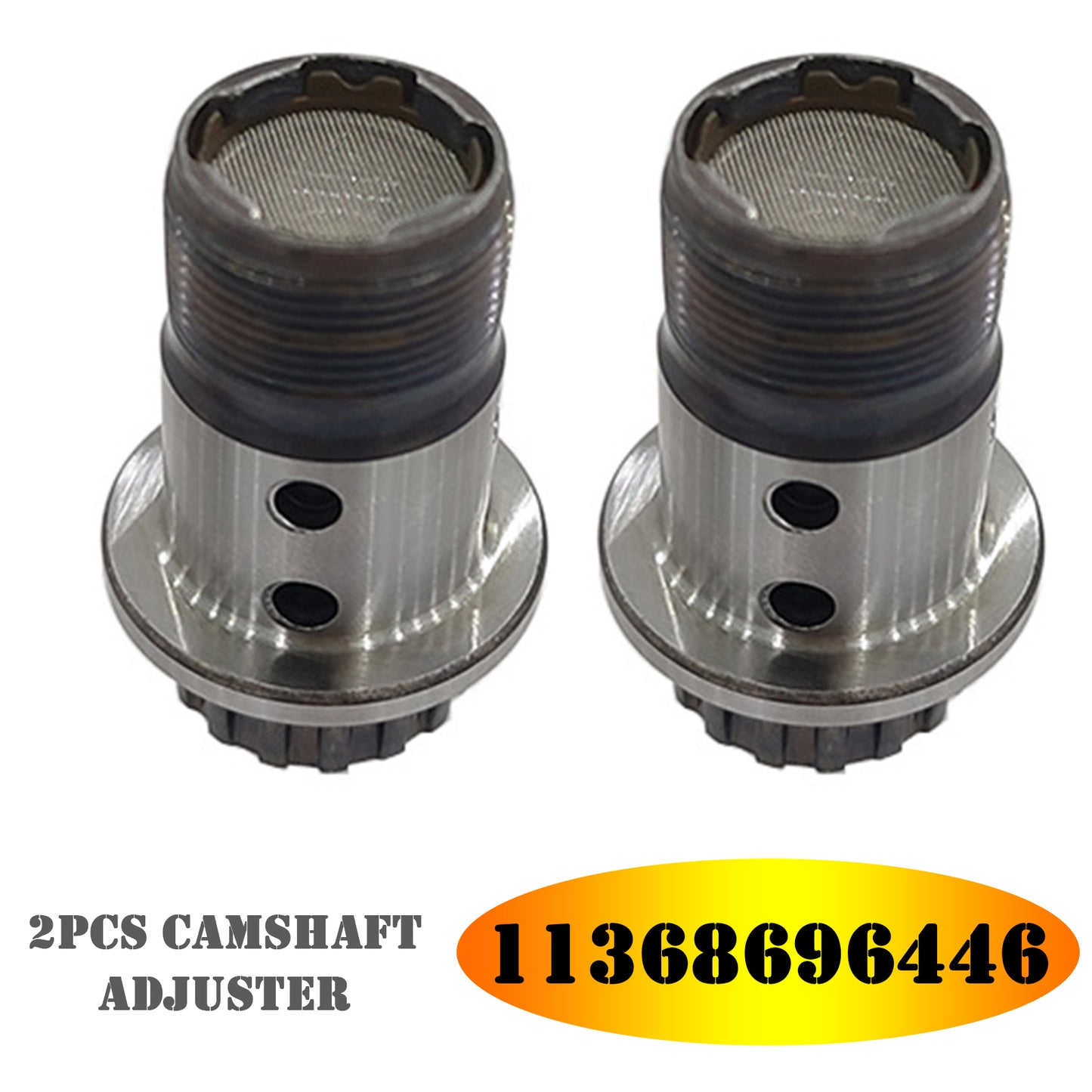 2PCS Camshaft Adjuster VVT Control Valve for BMW 328i 218i 225i 220i 11368696446