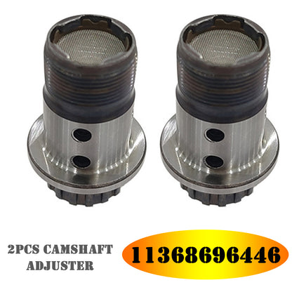 2PCS Camshaft Adjuster VVT Control Valve for BMW 328i 218i 225i 220i 11368696446