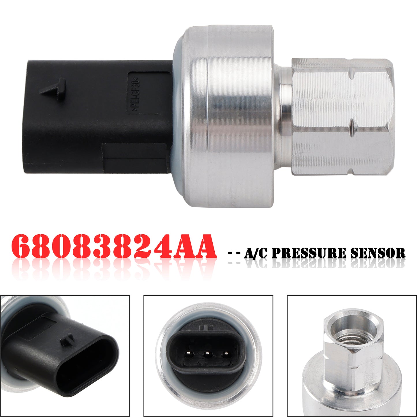 A/C Pressure Sensor for Ram 1500 2500 3500 1500 2012-2024 68083824AA