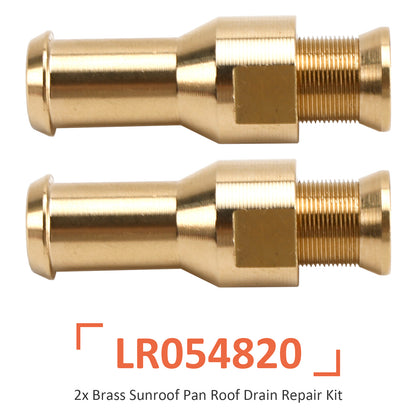 2x Brass Sunroof Pan Roof Drain Repair Kit for Land Rover Range Rover LR054820