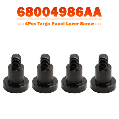 4 Pcs Targa Panel Lever Screw 68004986AA for Jeep Wrangler 2007-2017