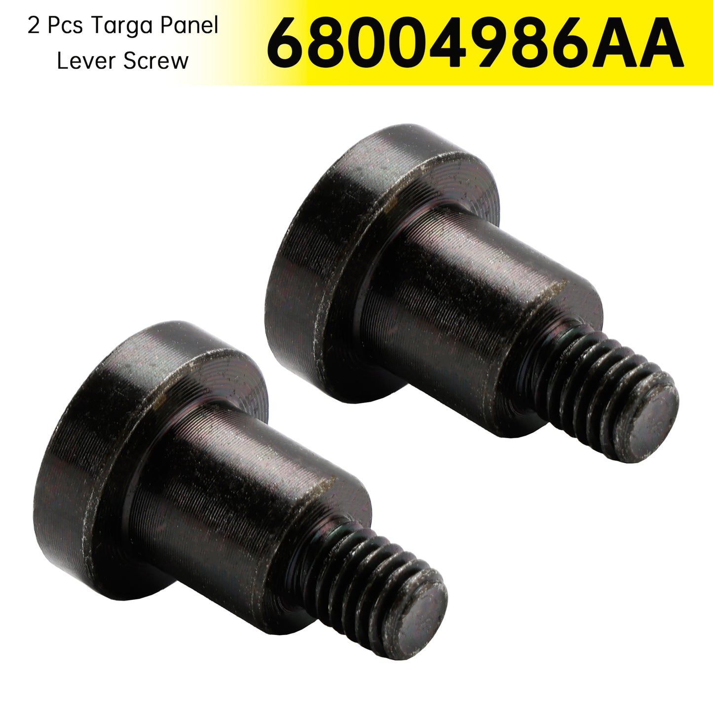 2 Pcs Targa Panel Lever Screw 68004986AA for Jeep Wrangler 2007-2017