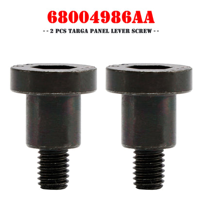 2 Pcs Targa Panel Lever Screw 68004986AA for Jeep Wrangler 2007-2017