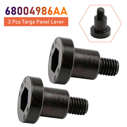 2 Pcs Targa Panel Lever Screw 68004986AA for Jeep Wrangler 2007-2017