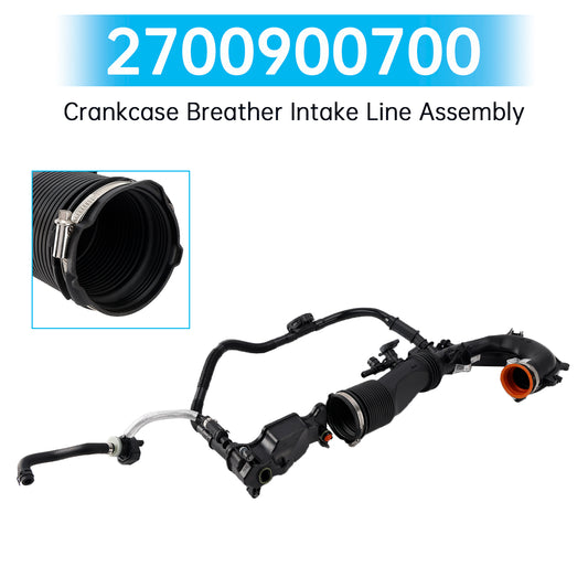 Crankcase Breather Intake Line Assembly 2700900700 for Benz M270 X156 2014-2019