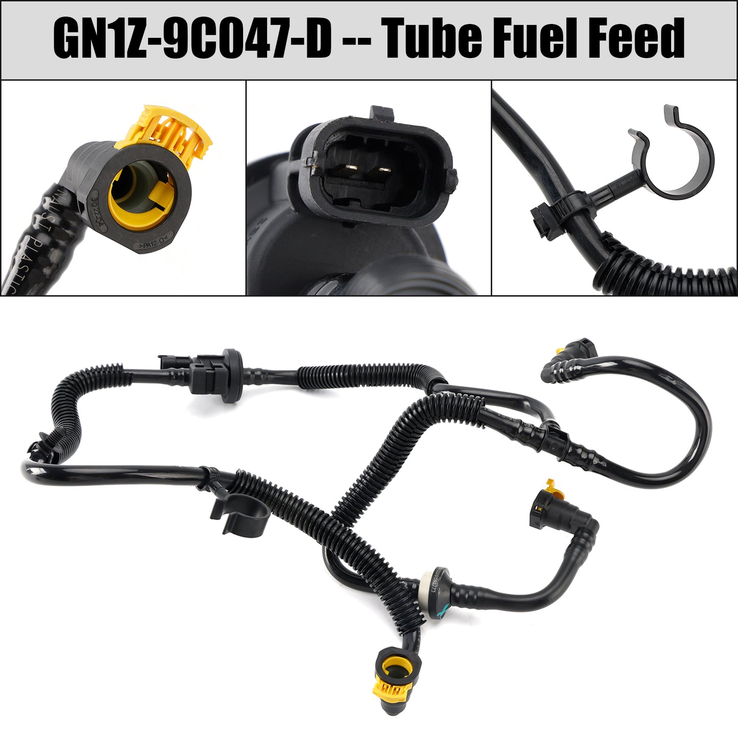 Tube Fuel Feed Line for Ford GN1Z-9C047-D GN1Z-9C047-A