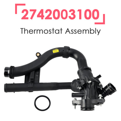 Thermostat Assembly for Mercedes Benz W205 W212 M274 C300 E300 2742003100