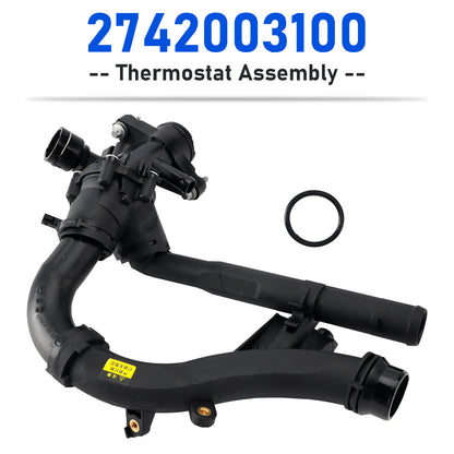 Thermostat Assembly for Mercedes Benz W205 W212 M274 C300 E300 2742003100