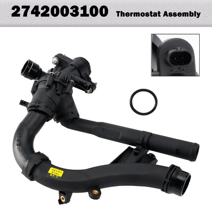 Thermostat Assembly for Mercedes Benz W205 W212 M274 C300 E300 2742003100