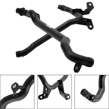 2*Water Engine Heater Inlet Coolant Pipe For BMW E46 E83 X3 E53 X5