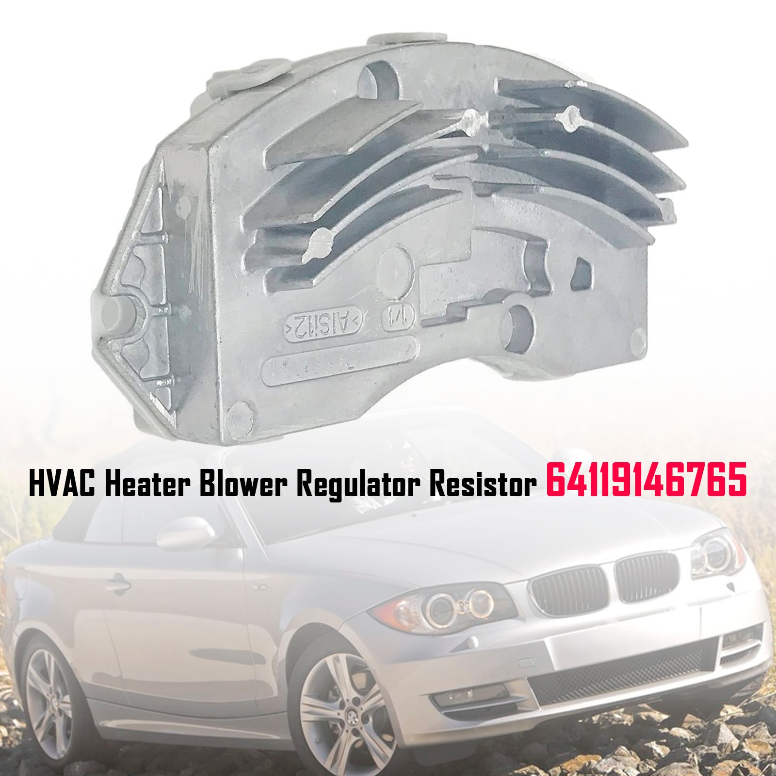 HVAC Heater Blower Regulator Resistor 64119146765 For BMW E90 E91 E92 ...