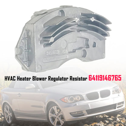 HVAC Heater Blower Regulator Resistor 64119146765 For BMW E90 E91 E92 X1 X3