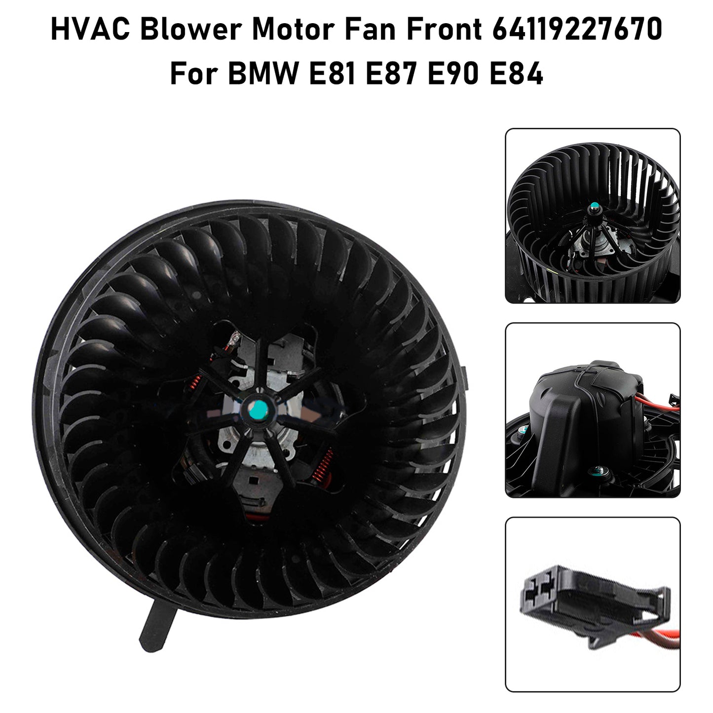 HVAC Blower Motor Fan Front 64119227670 For BMW E81 E87 E90 E84