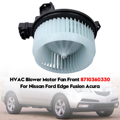 HVAC Blower Motor Fan Front 8710360330 For Nissan Ford Edge Fusion Acura