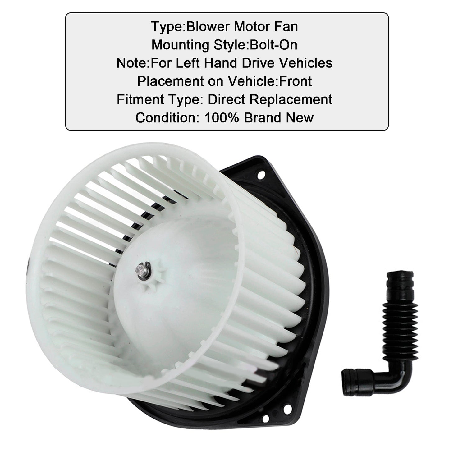 HVAC Blower Motor Fan Front 7802A217 For Mitsubishi Outlander 2008-2016