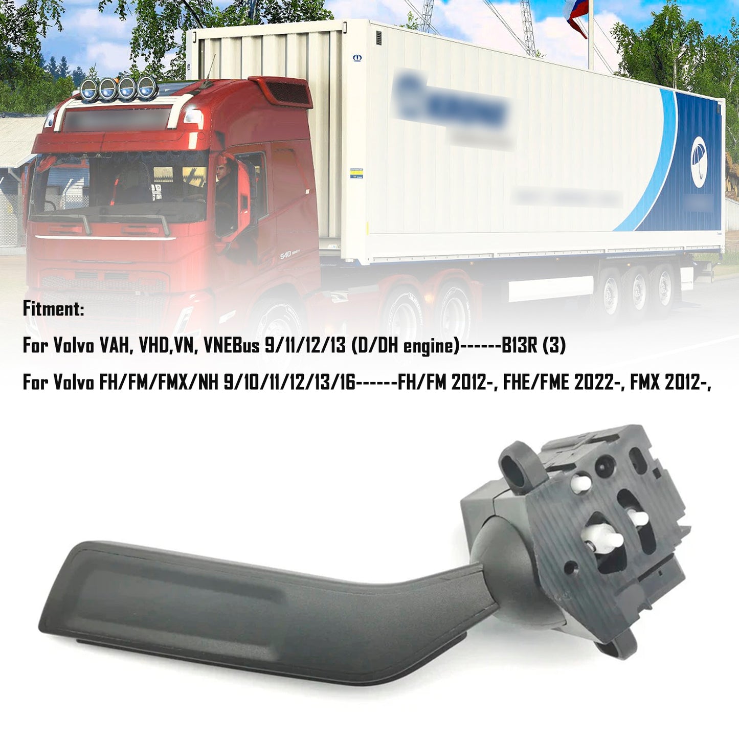 Turn Signal Switch 22943668 For Volvo VN FH/FM/FMX/NH