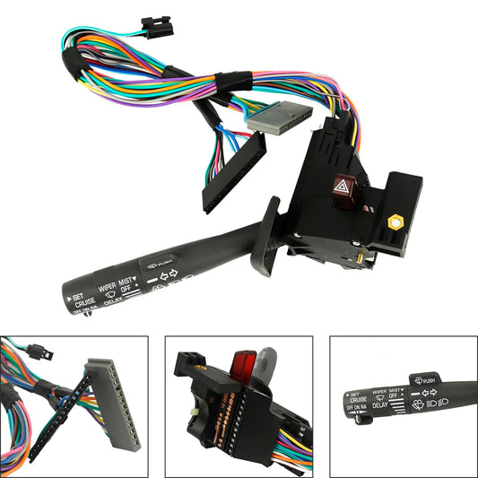 Cruise Control Windshield Wiper Turn Signal Lever Switch For Chevy GMC Truck