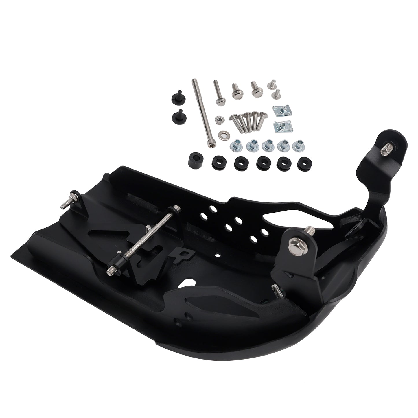 Aluminum Sump Guard Bash Plate Black For Speed 400 Scrambler 400 X 2024-2026