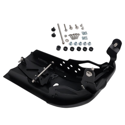 Aluminum Sump Guard Bash Plate Black For Speed 400 Scrambler 400 X 2024-2026