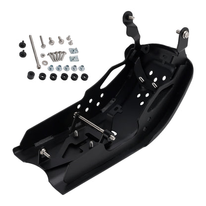 Aluminum Sump Guard Bash Plate Black For Speed 400 Scrambler 400 X 2024-2026