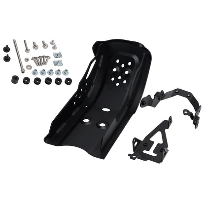 Aluminum Sump Guard Bash Plate Black For Speed 400 Scrambler 400 X 2024-2026