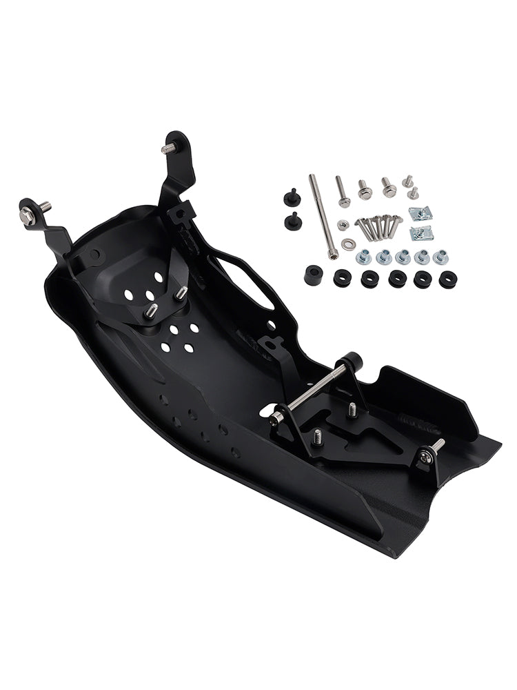 Aluminum Sump Guard Bash Plate Black For Speed 400 Scrambler 400 X 2024-2026